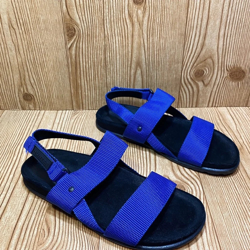 HUNTER Men’s Original Double Strap Sandal 8